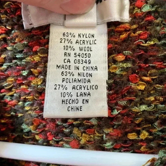 Easy Spirit  multicolor, four season sweater - Picture 3 of 8